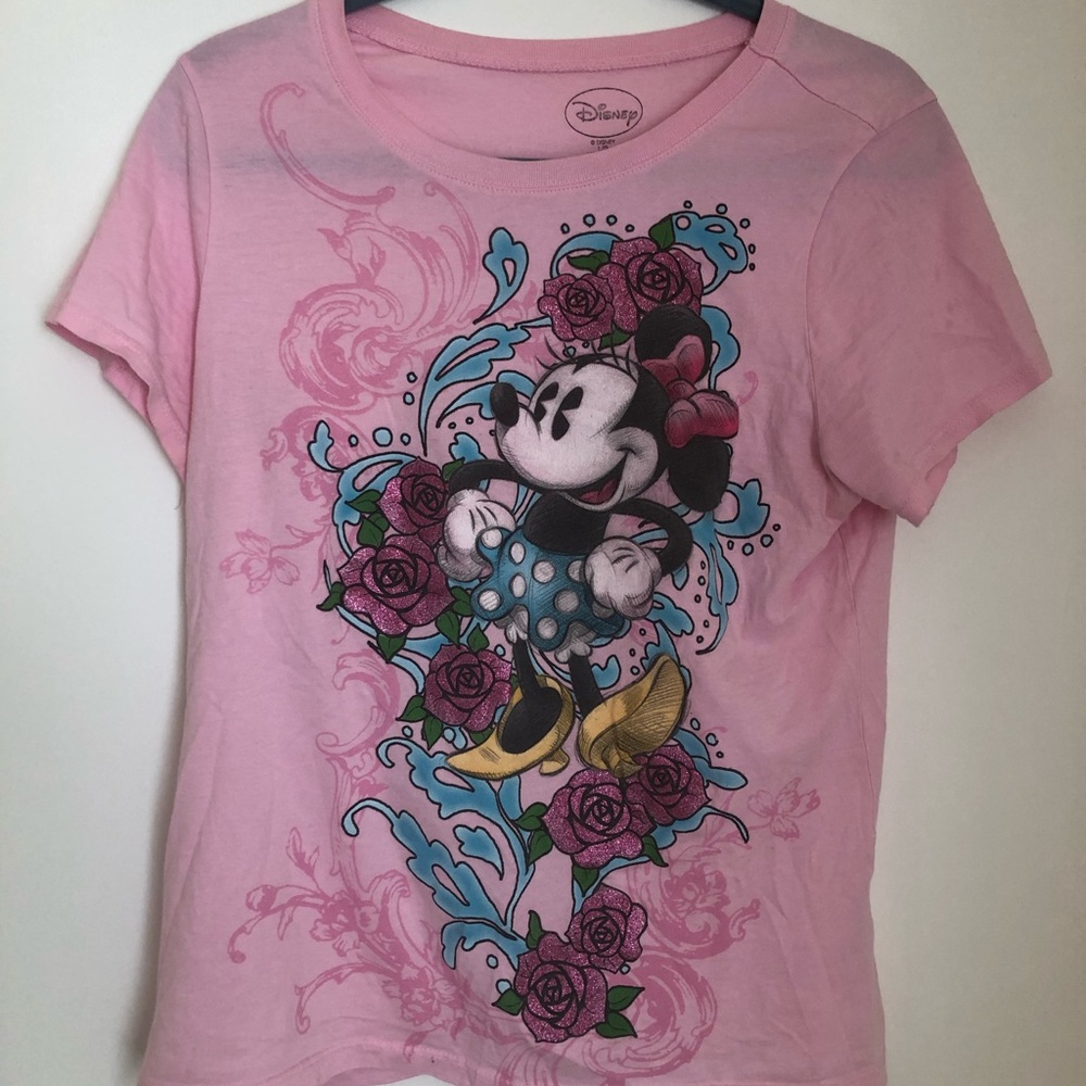 Floral Minnie Mouse Shirt